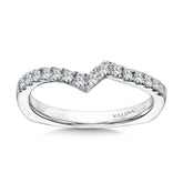 Zig-Zag Diamond Wedding Band